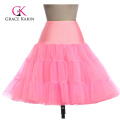 Grace Karin Pink Tutu Petticoat Underskirt Crinoline Rock für Hochzeit Vintage DressCL008922-5